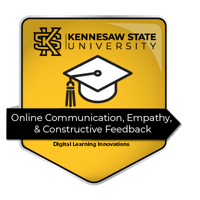 Online Communication, Empathy, & Constructive Feedback presented by DLI - Badge Level II